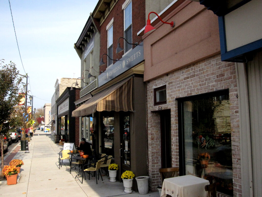 Hammonton Streetscape Protecting the New Jersey Pinelands and Pine