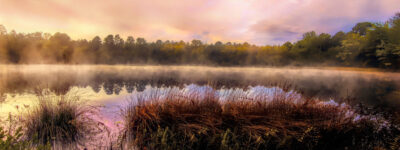Sunrise in Black Run by Natalie Sutherland